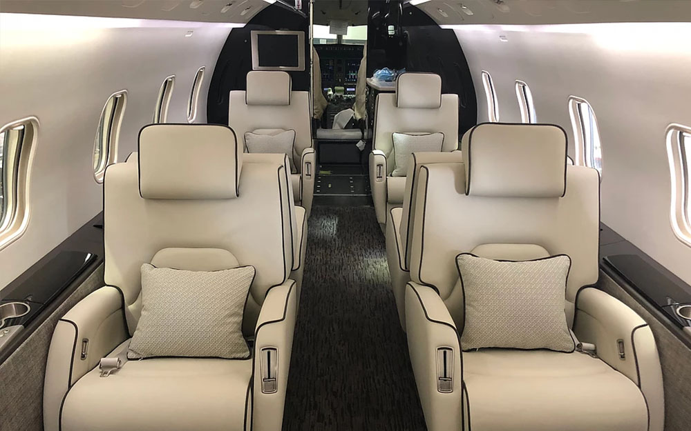 volo privato sul Bombardier Challenger 300